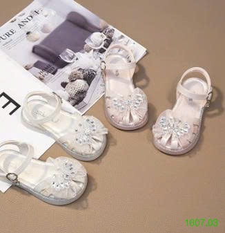 25HA1607.03 - SANDAL BÍT MŨI SIÊU XINH BÉ GÁI