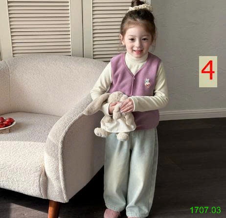 25HA1707.03 - ÁO GILE HOẠT HÌNH AMBB CHO BÉ