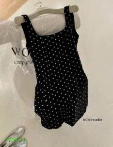 25HA1707.11 - VÁY CHẤM BI SÁT NÁCH HÃNG WGWE