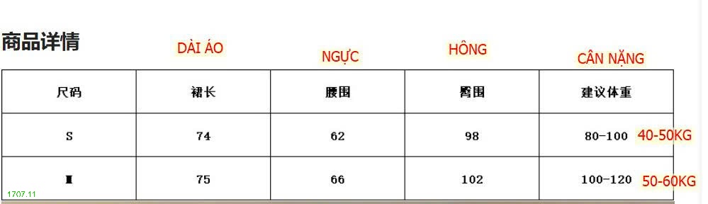 25HA1707.11 - VÁY CHẤM BI SÁT NÁCH HÃNG WGWE