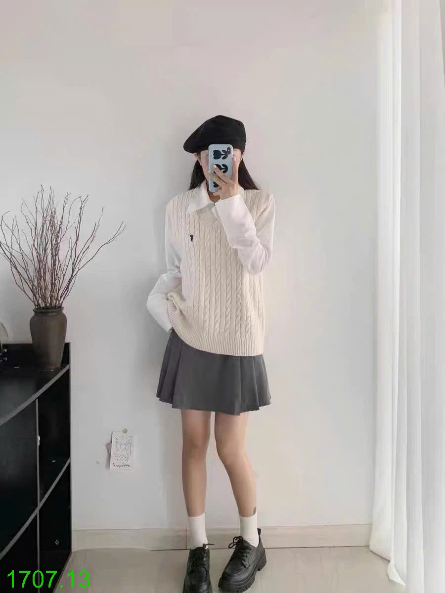 25HA1707.13 - ÁO GILE THÊU NGỰA