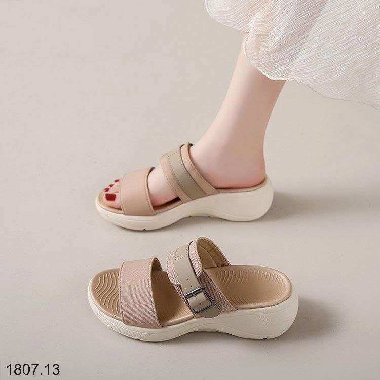 25HA1807.13 - DÉP SANDAL NỮ ĐẾ MỀN