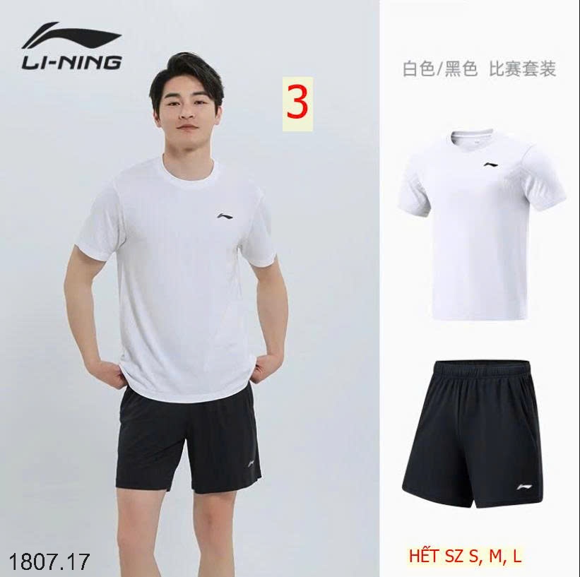 25HA1807.17 - BỘ THỂ THAO NAM LINING