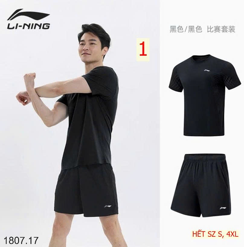 25HA1807.17 - BỘ THỂ THAO NAM LINING