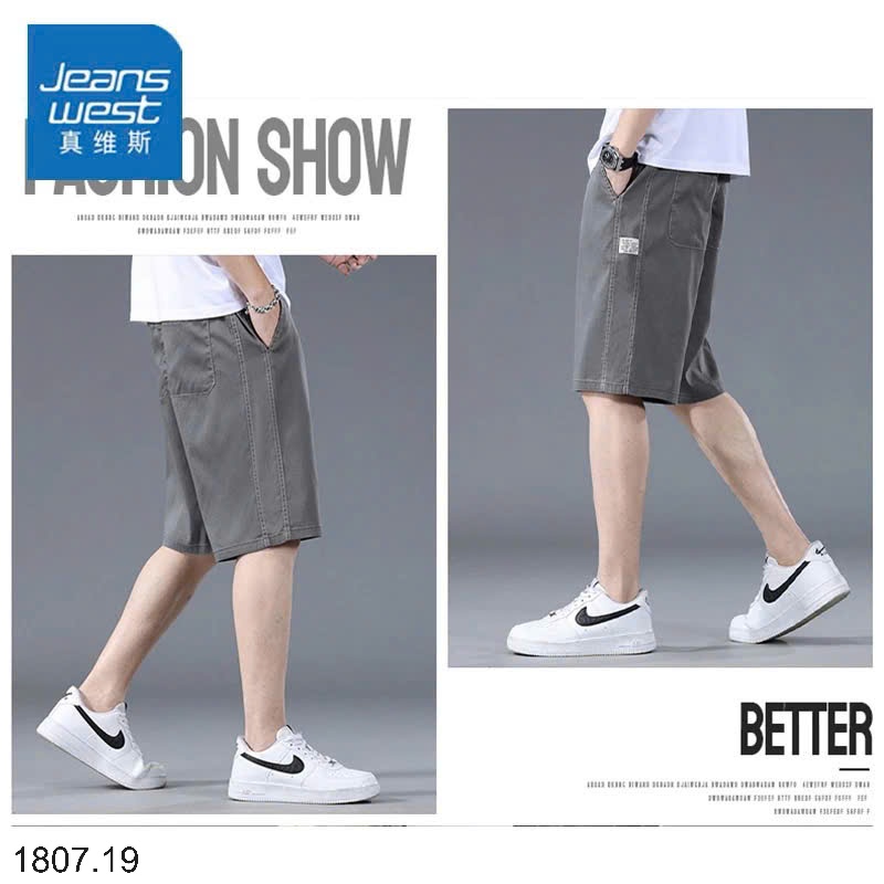 25HA1807.19 - QUẦN SHORT NAM JEANS WEST