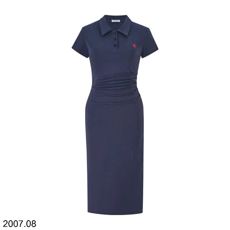 25HA2007.08 - VÁY POLO DÁNG DÀI HÃNG MOSESQUEEN