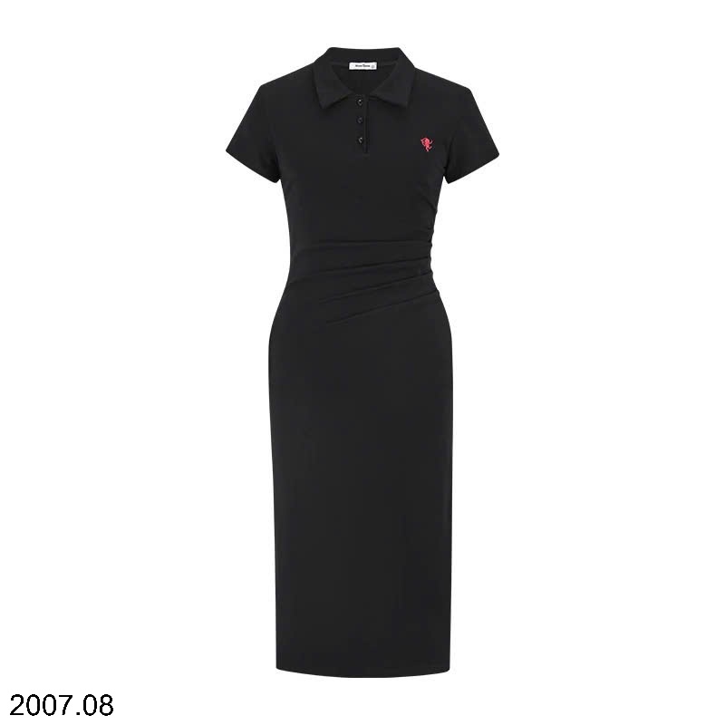 25HA2007.08 - VÁY POLO DÁNG DÀI HÃNG MOSESQUEEN