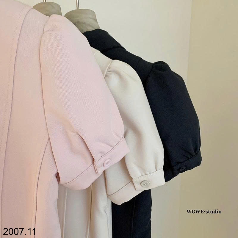25HA2007.11 - VÁY POLO XẾP LY NHÀ WGWE