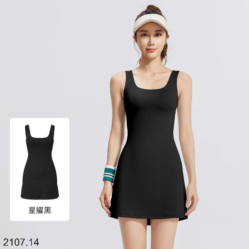 25HA2107.14 - VÁY THỂ THAO LIỀN THÂN KÈM BRA