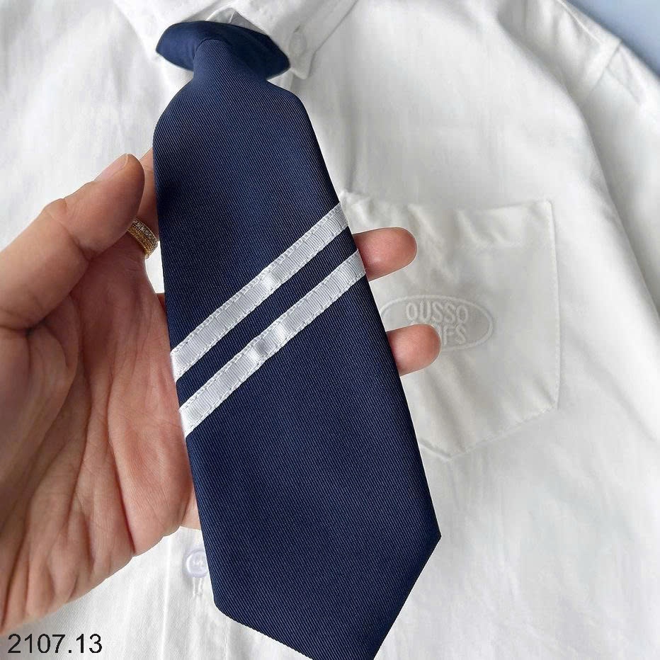 25HA2107.13 - SƠ MI KÈM CÀ VẠT KACADY BÉ TRAI