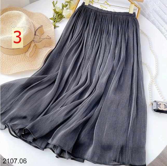 25HA2107.06 - CHÂN VÁY LỤA MIDI NHÀ ANNA