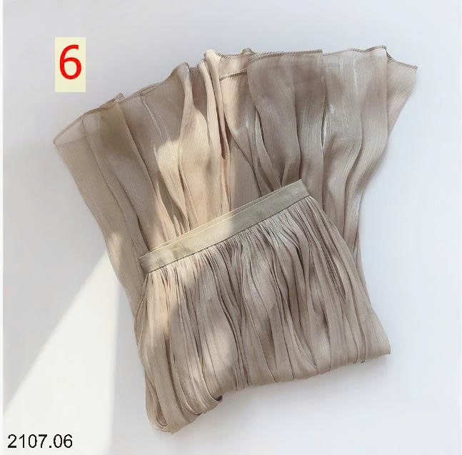 25HA2107.06 - CHÂN VÁY LỤA MIDI NHÀ ANNA