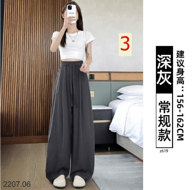 25HA2207.06 - QUẦN TENCEL NỮ ỐNG RỘNG