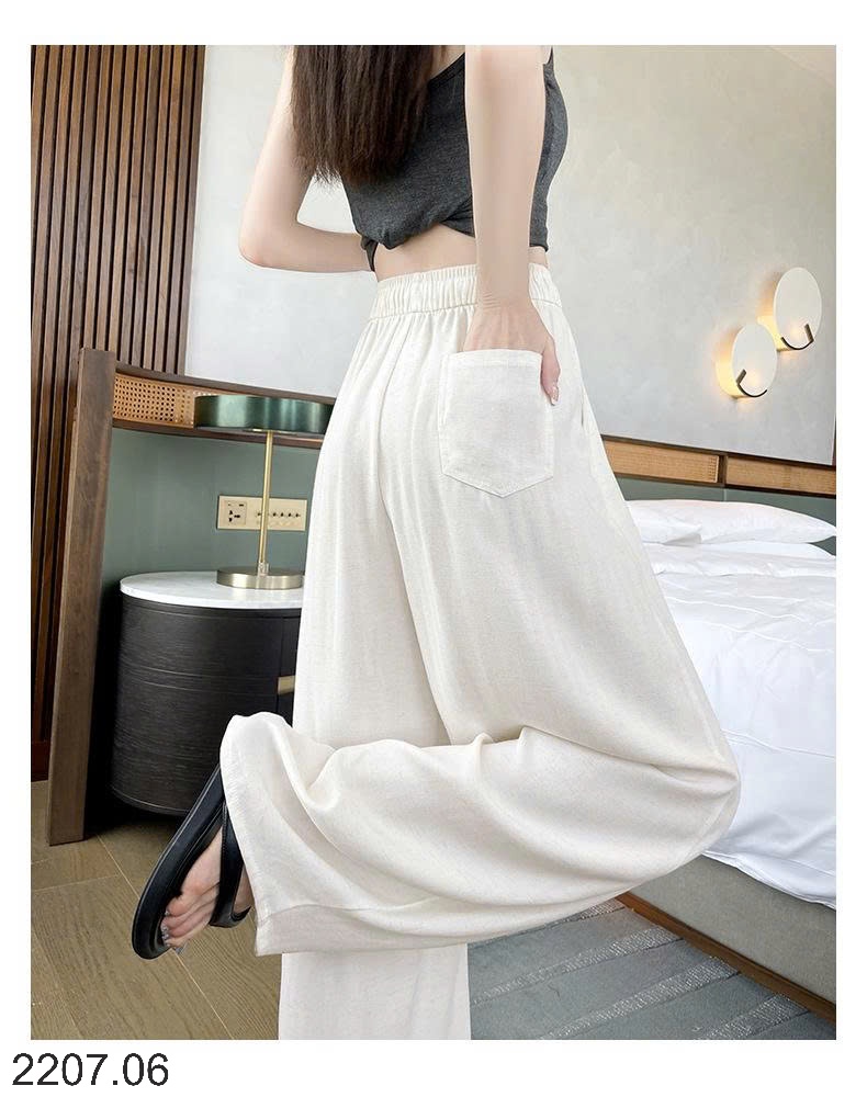 25HA2207.06 - QUẦN TENCEL NỮ ỐNG RỘNG