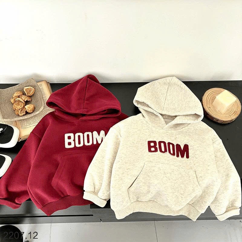 25HA2207.12 - ÁO BOOM CÓ MŨ CHO BÉ