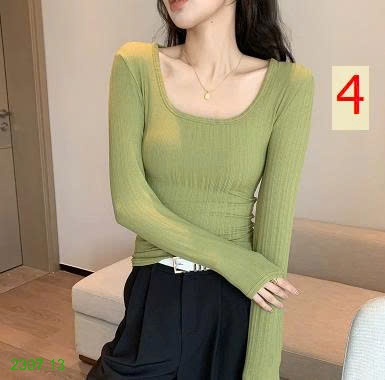 25HA2307.13 - ÁO THUN TĂM NỮ CỔ U