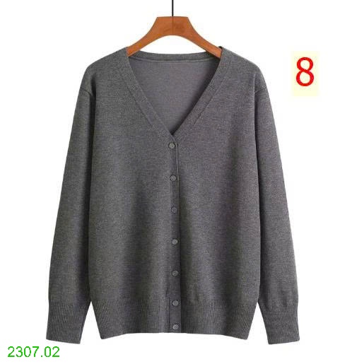 25HA2307.02 - ÁO CARDIGAN LEN TRƠN MÀU