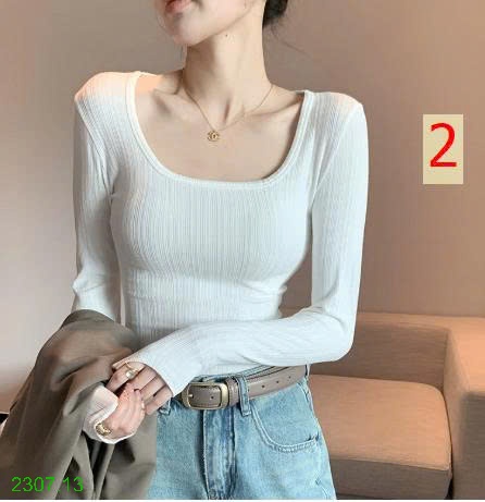 25HA2307.13 - ÁO THUN TĂM NỮ CỔ U