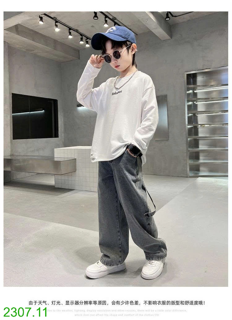 25HA2307.11 - QUẦN JEAN XUÔNG SIZE ĐẠI BÉ TRAI