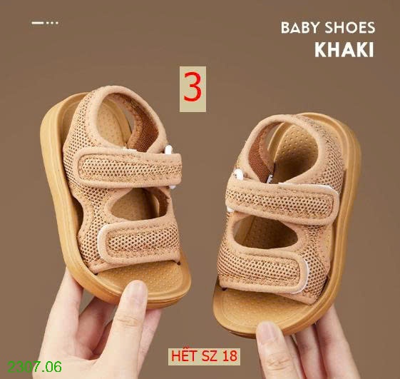 25HA2307.06 - SANDAL VẢI CHEERFUL MARIO