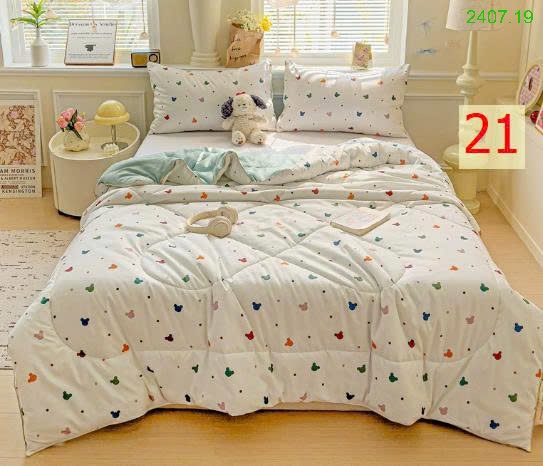 25HA2407.19 - CHĂN SƠ ĐẬU NÀNH MÙA HÈ