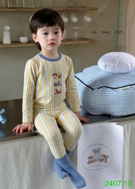 25HA2407.10 - BỘ THU ĐÔNG MẶC NHÀ HEY HONEY CHO BÉ