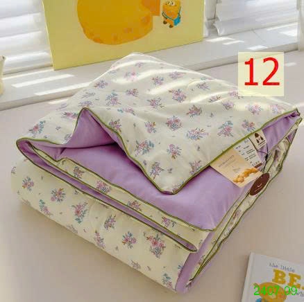 25HA2407.09 - CHĂN HÈ MÁT MẺ 2 LỚP IN HÌNH