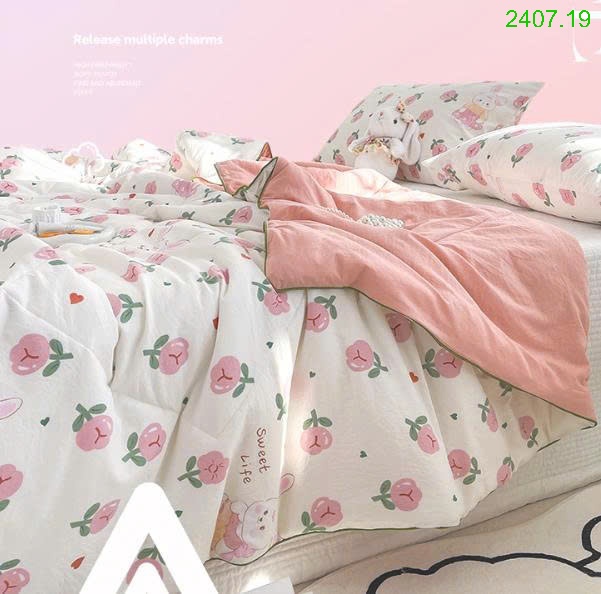 25HA2407.19 - CHĂN SƠ ĐẬU NÀNH MÙA HÈ