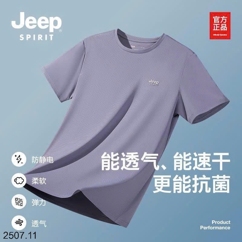 25HA2507.11 - ÁO CỘC TAY THỂ THAO NAM JEEP