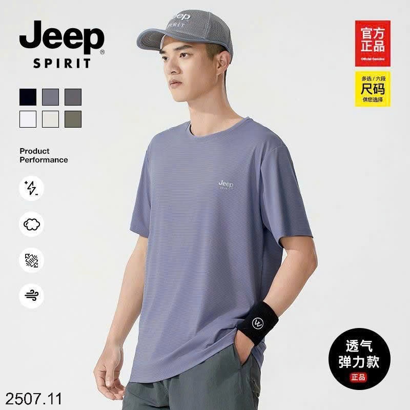 25HA2507.11 - ÁO CỘC TAY THỂ THAO NAM JEEP