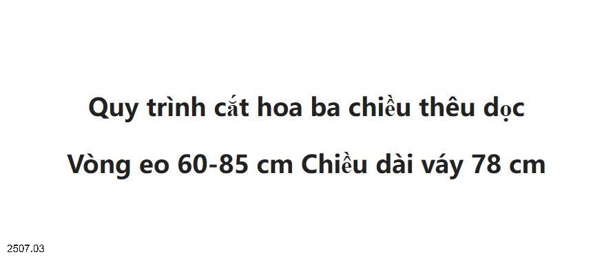 25HA2507.03 - CHÂN VÁY XẾP LY ANNA ĐÍNH HOA