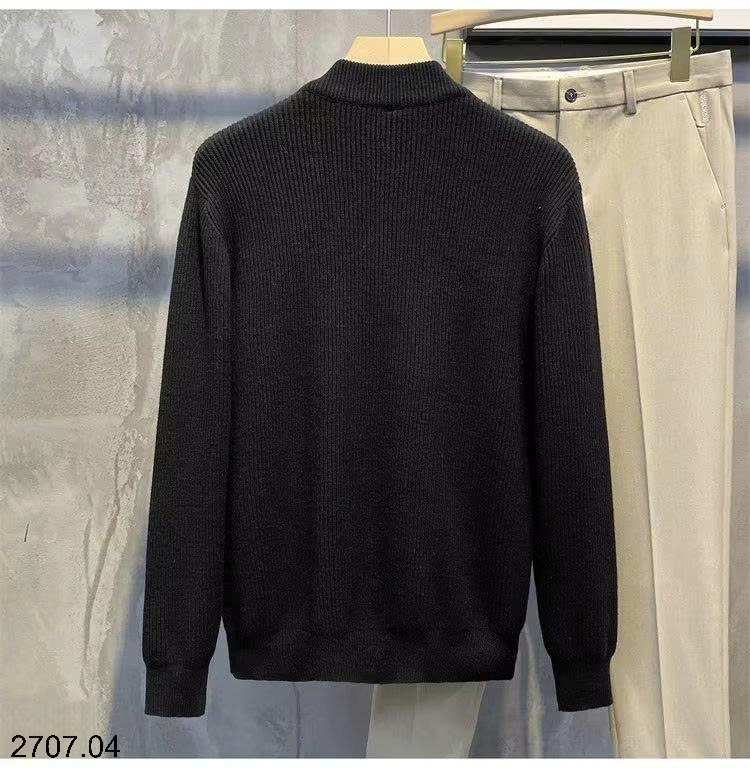 25HA2707.04 - ÁO LEN CARDIGAN NAM KÉO KHÓA