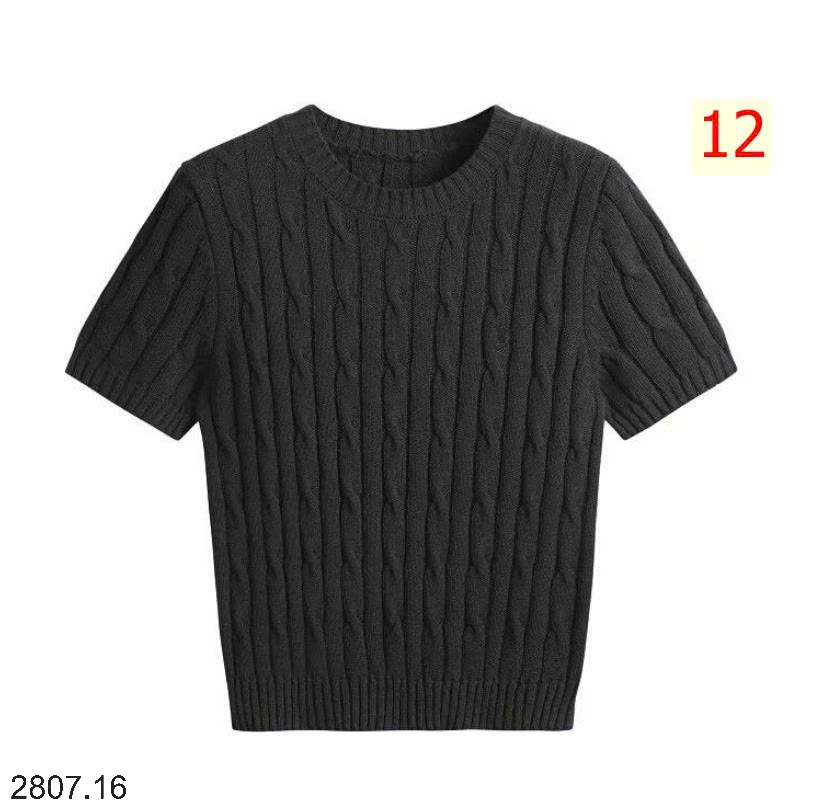 25HA2807.16 - ÁO LEN CỘC TAY VẶN THỪNG THÊU HÌNH NGỰA