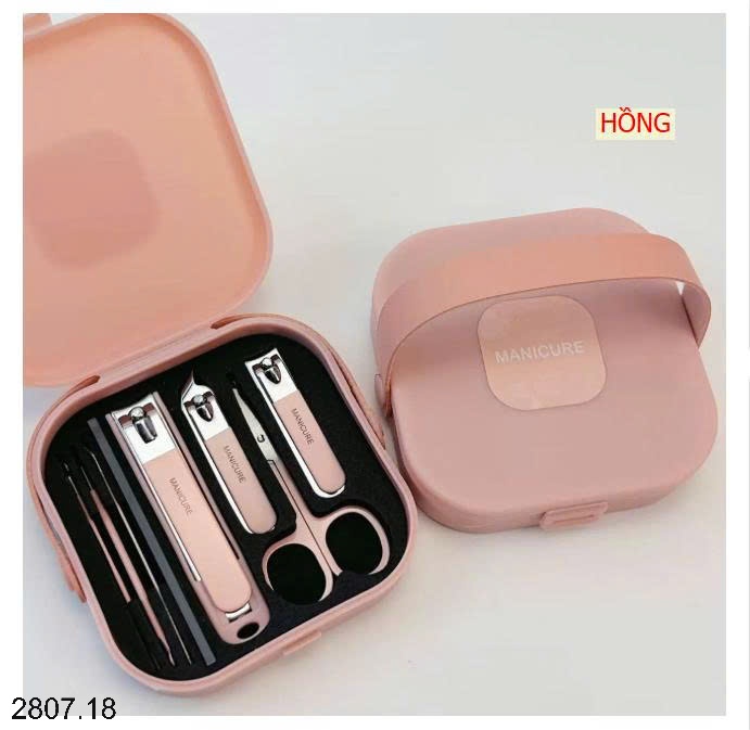 25HA2807.18 - BỘ DỤNG CỤ MANICURE 8 MÓN TIỆN LỢI