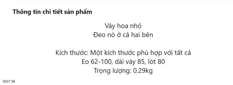25HA2807.04 - CHÂN VÁY MIDI XẾP LY HOA ANGLE