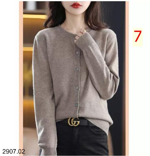 25HA2907.02 - ÁO LEN CARDIGAN NỮ