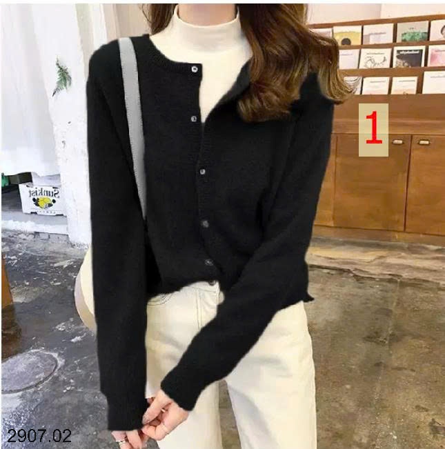 25HA2907.02 - ÁO LEN CARDIGAN NỮ