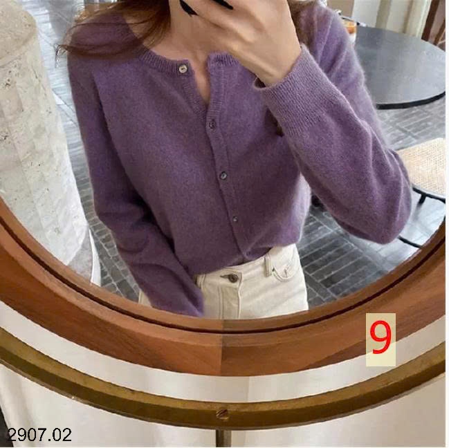 25HA2907.02 - ÁO LEN CARDIGAN NỮ