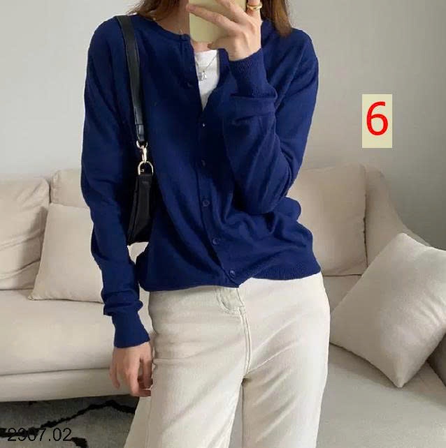 25HA2907.02 - ÁO LEN CARDIGAN NỮ