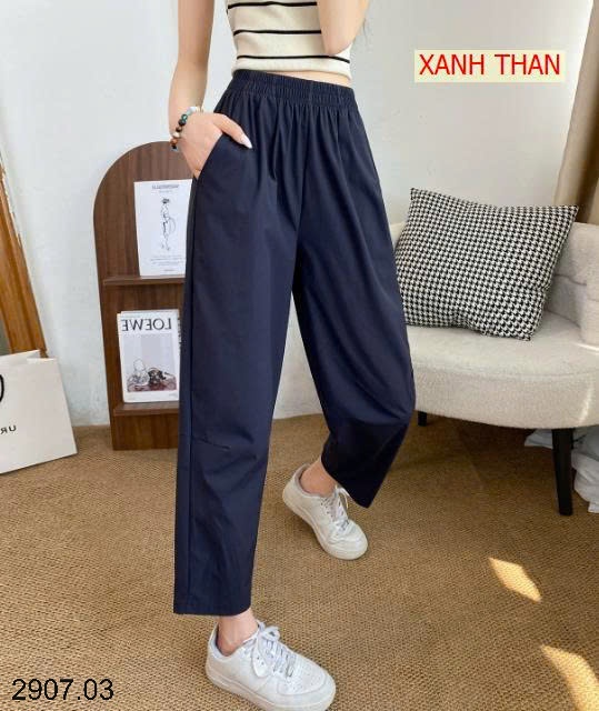 25HA2907.03 - QUẦN THỂ THAO LỤA BĂNG CHO NỮ