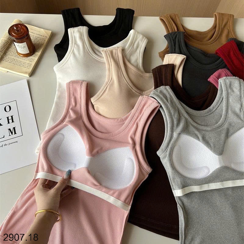 25HA2907.18 - SET 2 ÁO BA LÔ KÈM BRA NỮ