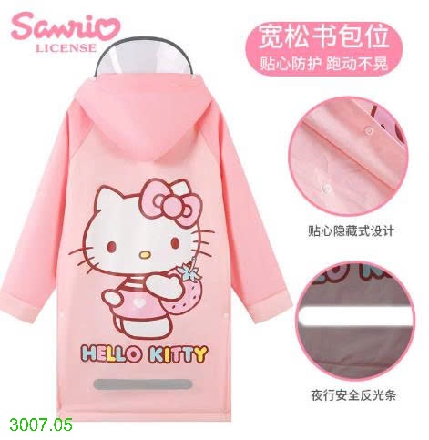 25HA3007.05 - ÁO MƯA KUROMI HÃNG SANRIO