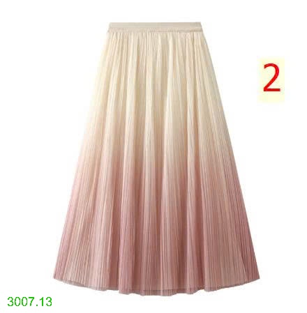 25HA3007.13 - VÁY XẾP LY NỮ ANGEL 2 MÀU