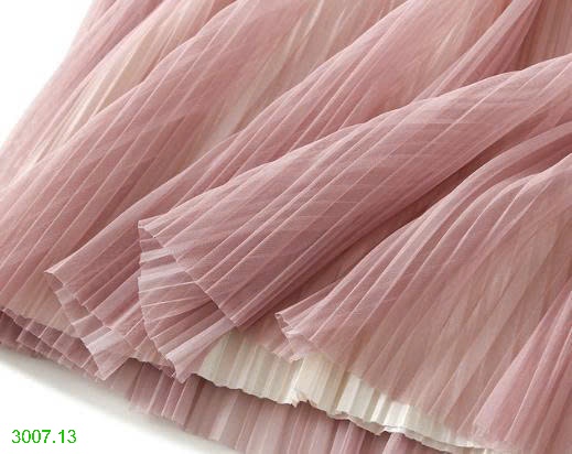 25HA3007.13 - VÁY XẾP LY NỮ ANGEL 2 MÀU