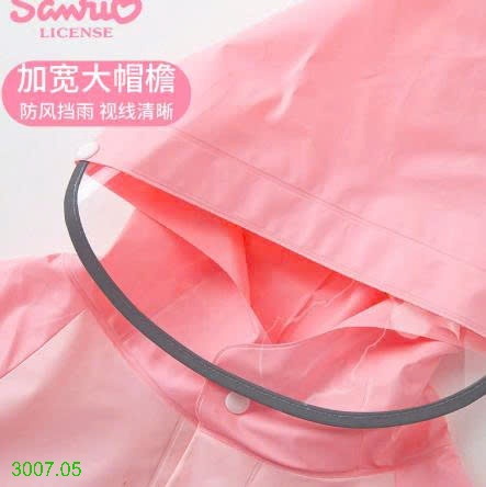 25HA3007.05 - ÁO MƯA KUROMI HÃNG SANRIO