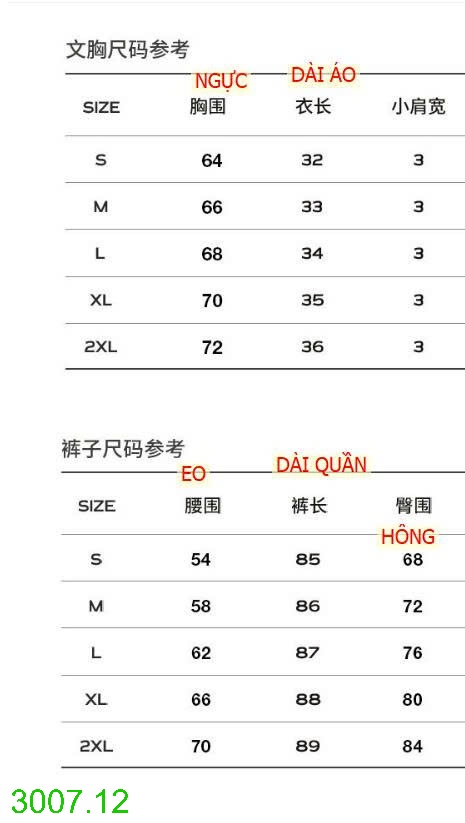 25HA3007.12 - SET ÁO + QUẦN TẬP MÀU LOANG NỮ CAO CẤP