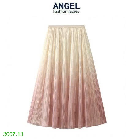 25HA3007.13 - VÁY XẾP LY NỮ ANGEL 2 MÀU