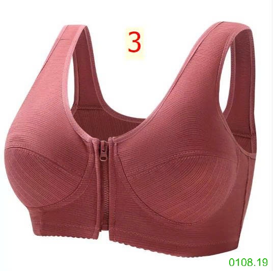 25HA0108.19 - SET 2 ÁO NGỰC TRUNG NIÊN KÉO KHÓA TRƯỚC