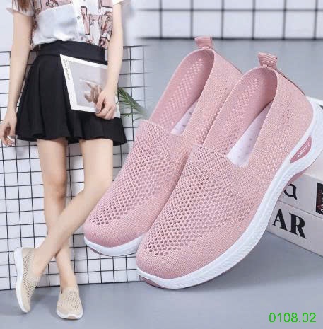 25HA0108.02 - GIÀY SLIPON THOÁNG KHÍ NỮ