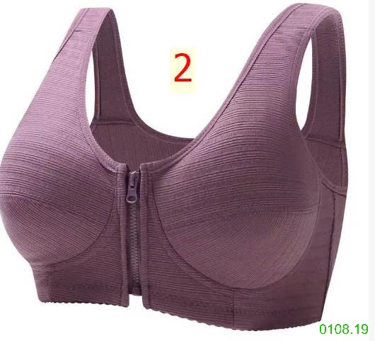 25HA0108.19 - SET 2 ÁO NGỰC TRUNG NIÊN KÉO KHÓA TRƯỚC